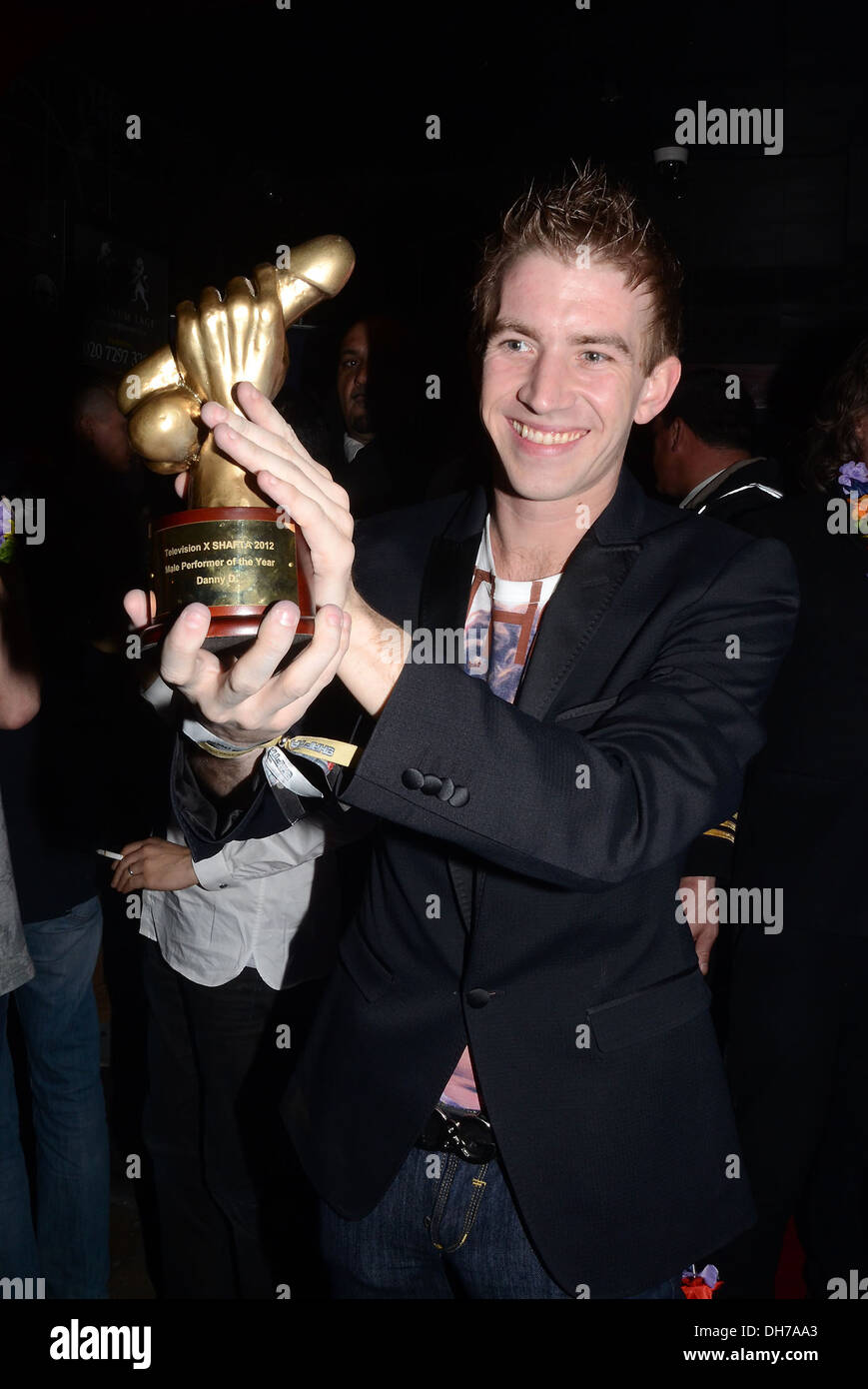 Danny D avec son awards Television X 