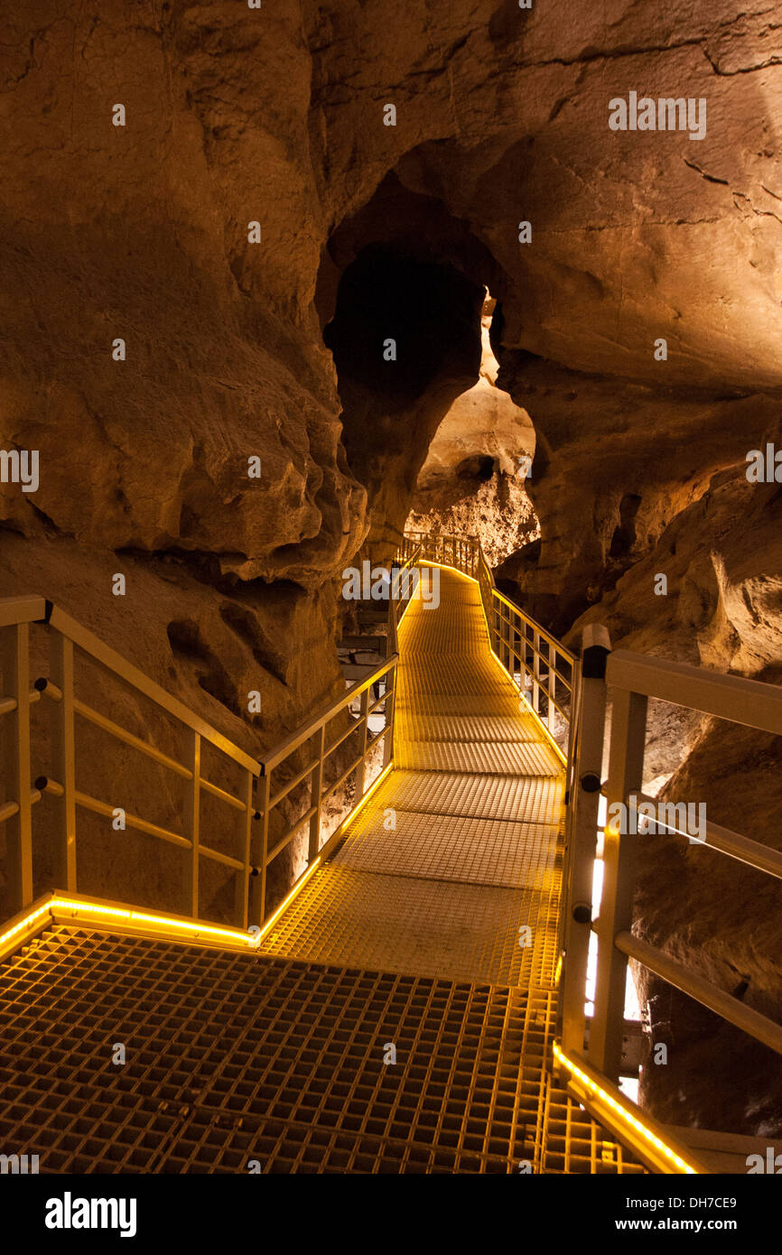 Arrikrutz grottes, Oñati, Pays Basque Banque D'Images
