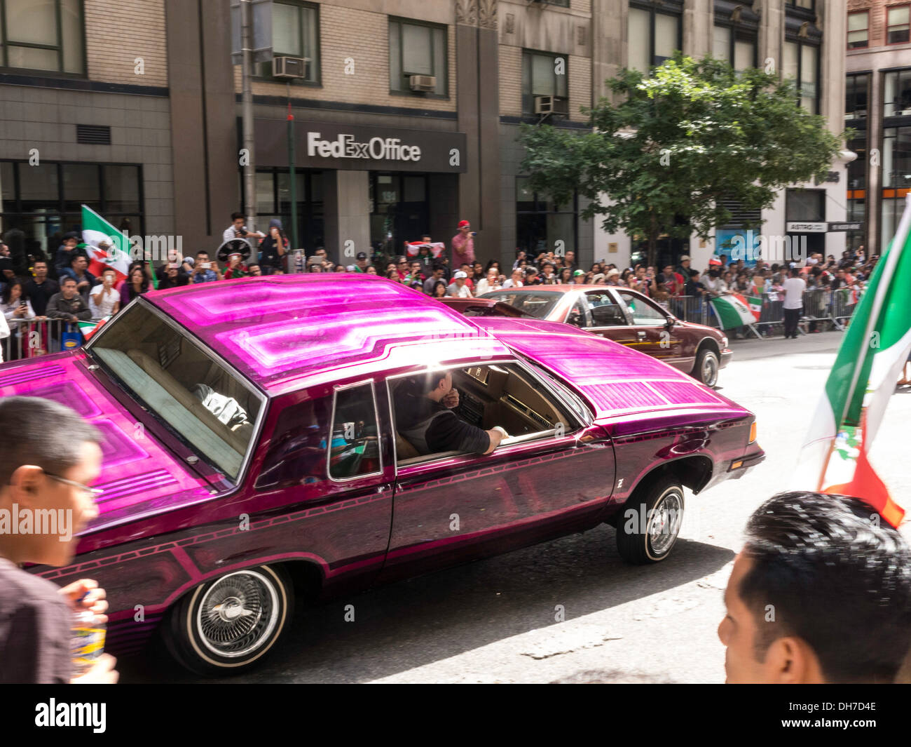 Défilé mexicain sur Madison Avenue, NYC Banque D'Images