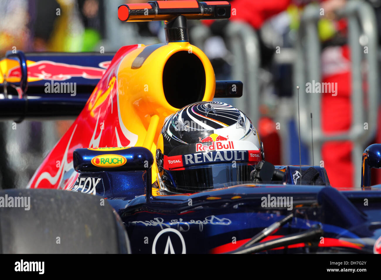 Sebastien Vettel n mula One Grand Prix Race - Melbourne - 16.03.12 Banque D'Images