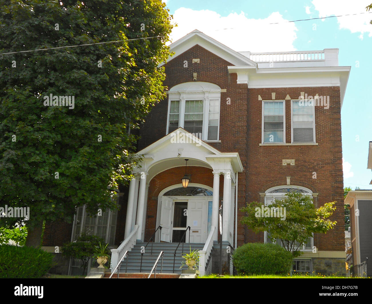 Century Club de Scranton, inscrites à la PNSR le 28 mars 1996. Situé au 612 avenue Jefferson, Scranton, Lackawanna Comté, Pe Banque D'Images