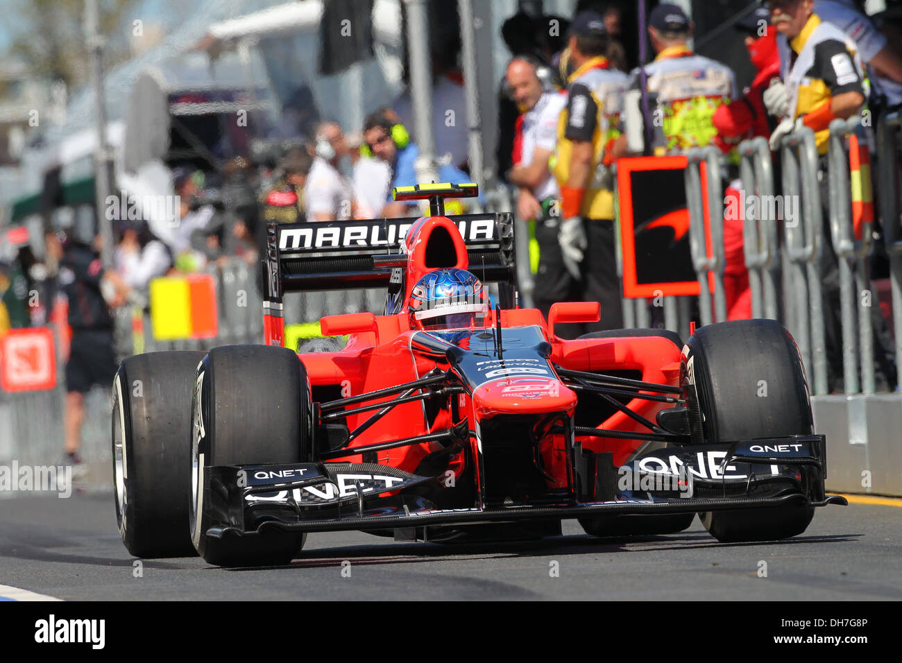Charles Pic n mula One Grand Prix Race - Melbourne - 16.03.12 Banque D'Images