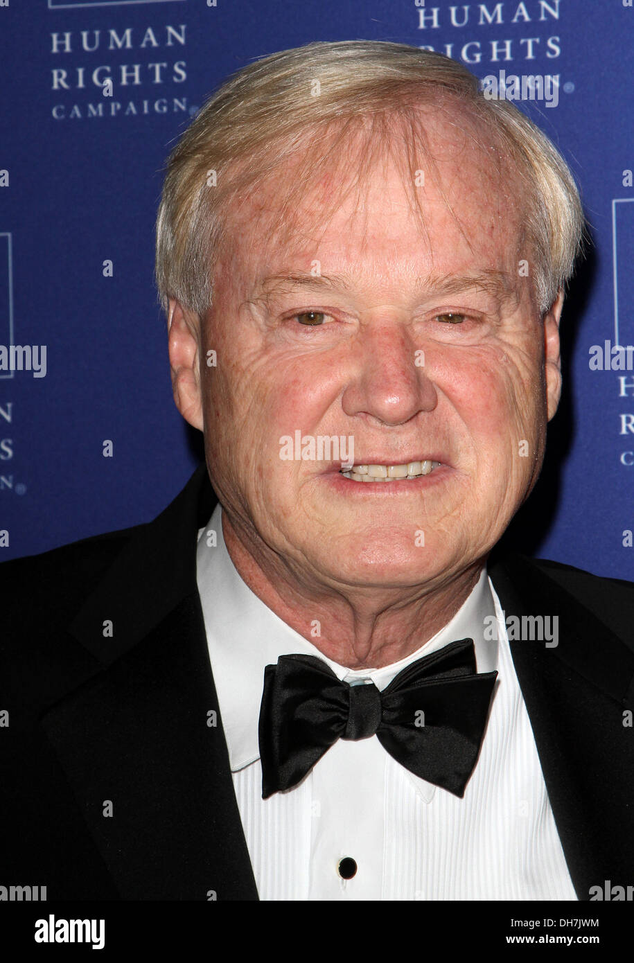 Chris Matthews 2012 Human Rights Campaign Los Angeles Gala au Ritz Carlton - Arrivées Los Angeles Californie - 17.03.12 Banque D'Images