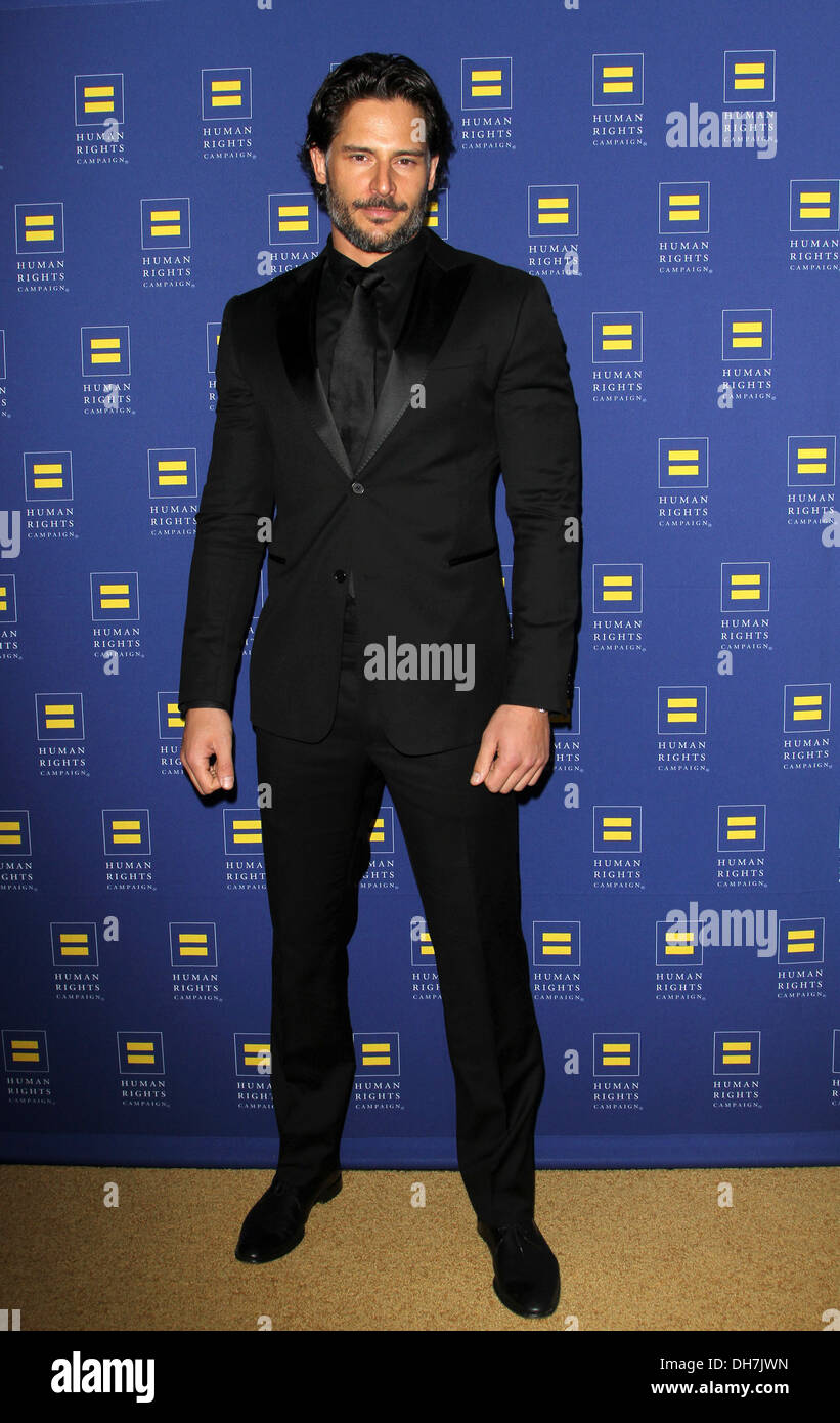 Joe Manganiello 2012 Human Rights Campaign Los Angeles Gala au Ritz Carlton - Arrivées Los Angeles Californie - 17.03.12 Banque D'Images