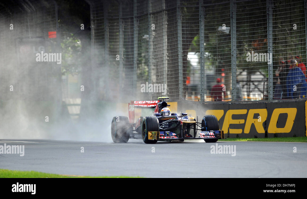 Jean-Eric Vergne (Australian Grand Prix de Formule 1 à l'Albert Park de Melbourne, Australie - 18.03.12 Banque D'Images