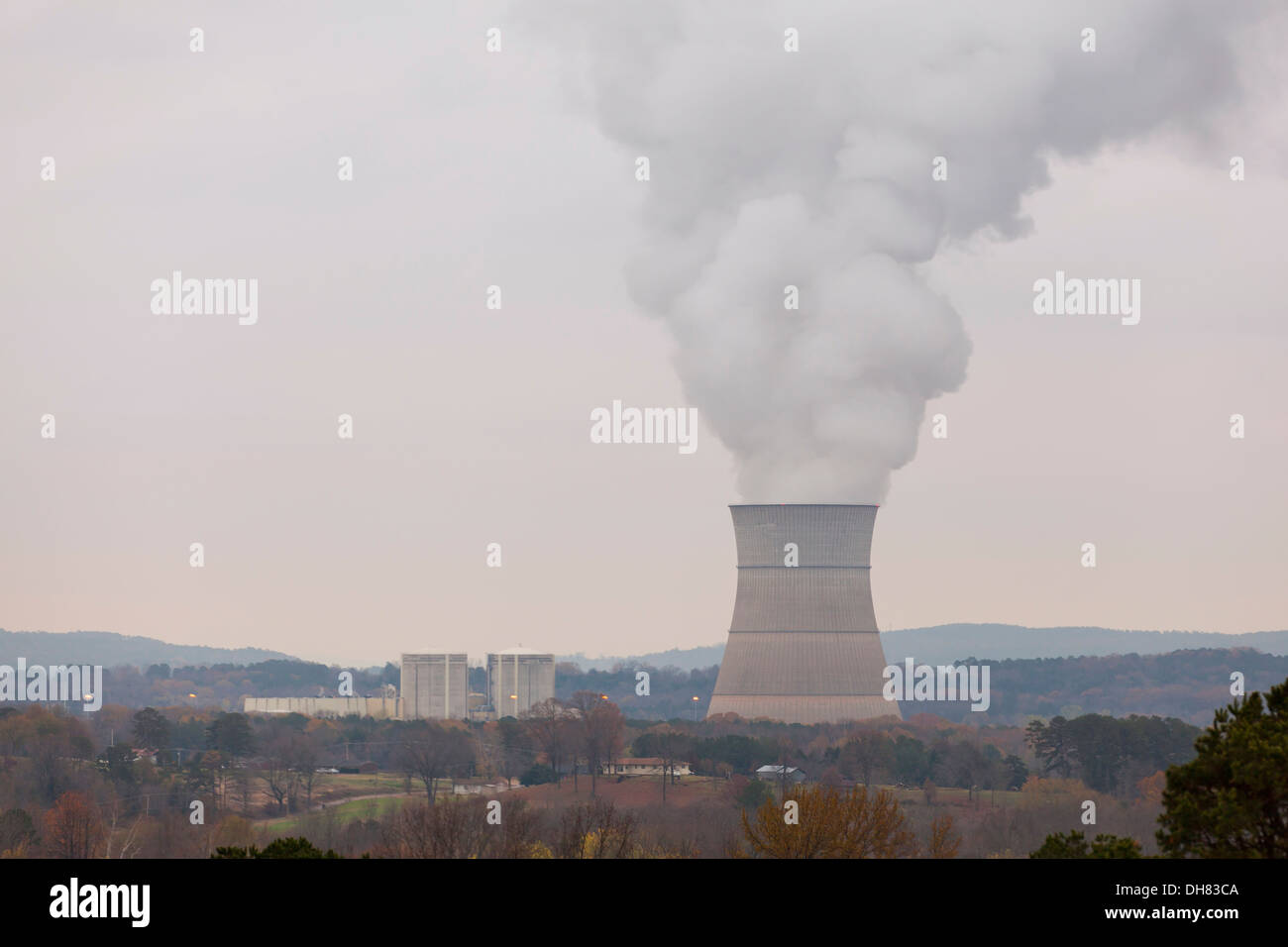 L'Arkansas Nuclear power plant - Russellville, Arkansas USA Banque D'Images