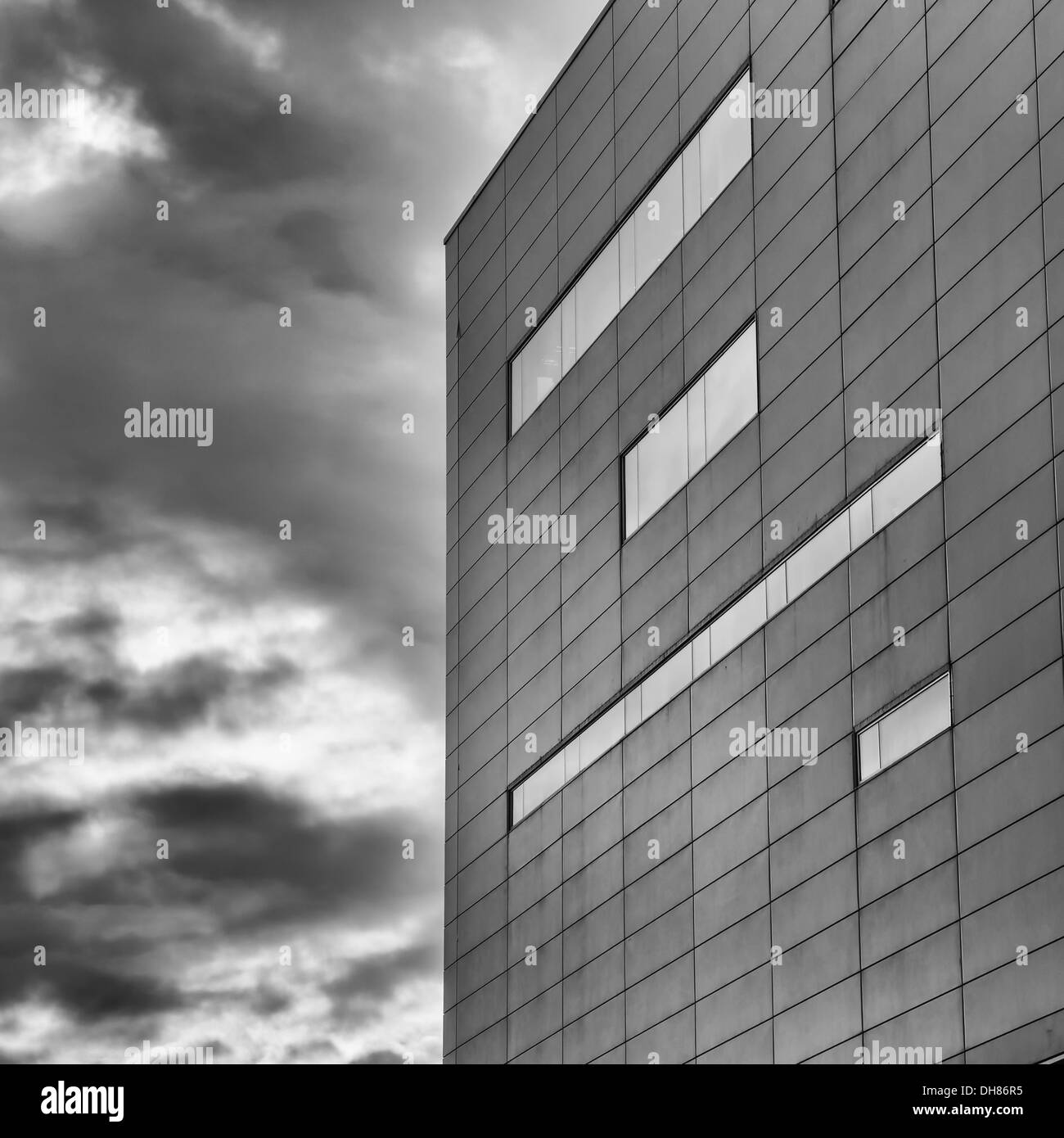 Vues de l'architecture moderne à Coventry, Royaume-Uni Banque D'Images