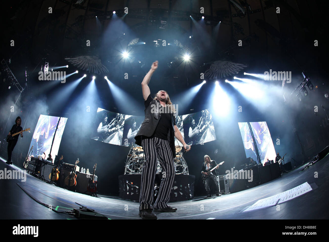 Mana en live au Madison Square Garden pendant leur Drama y Luz tour New York City USA - 10.04.12 Banque D'Images
