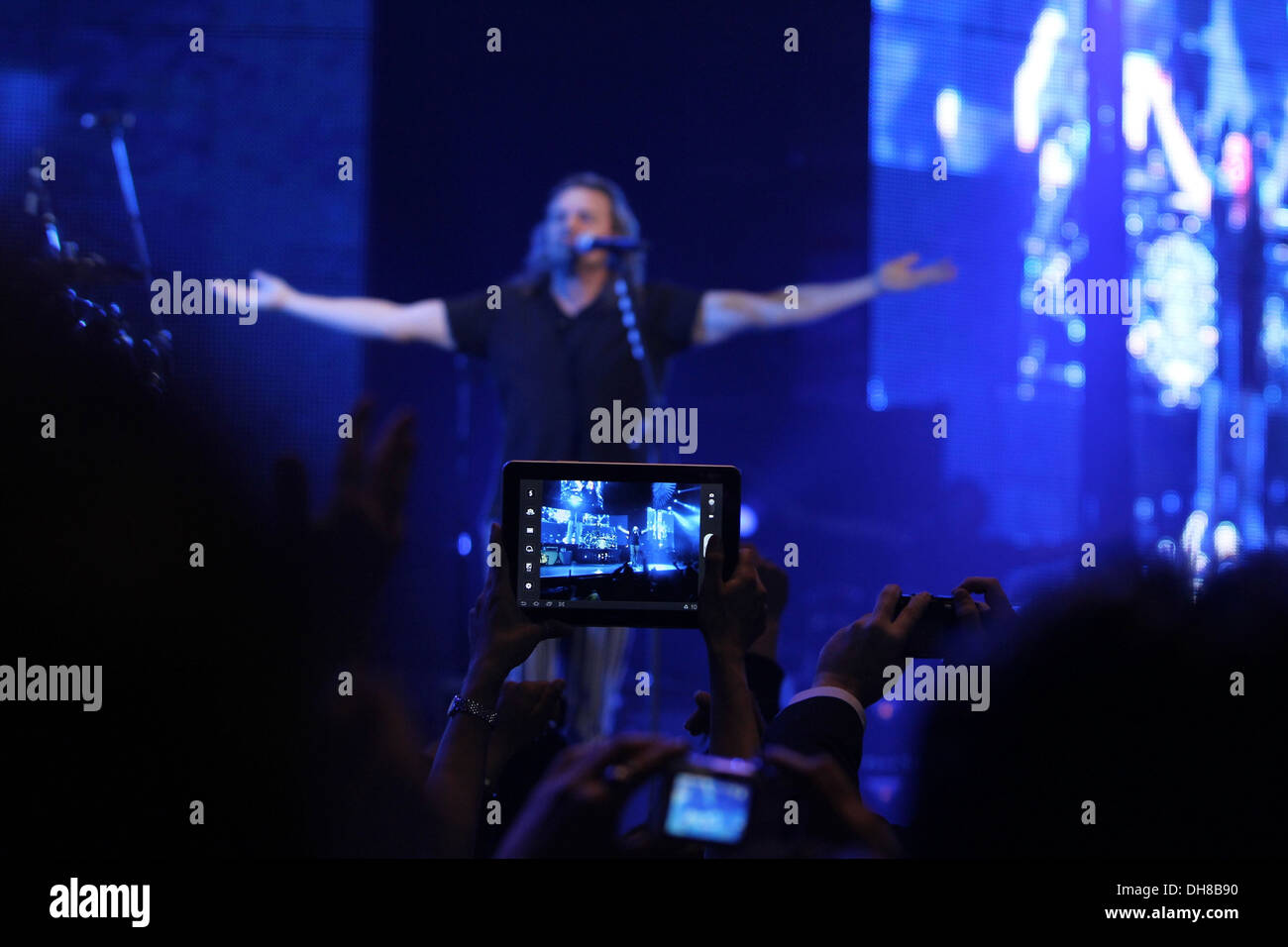 Mana en live au Madison Square Garden pendant leur Drama y Luz tour New York City USA - 10.04.12 Banque D'Images