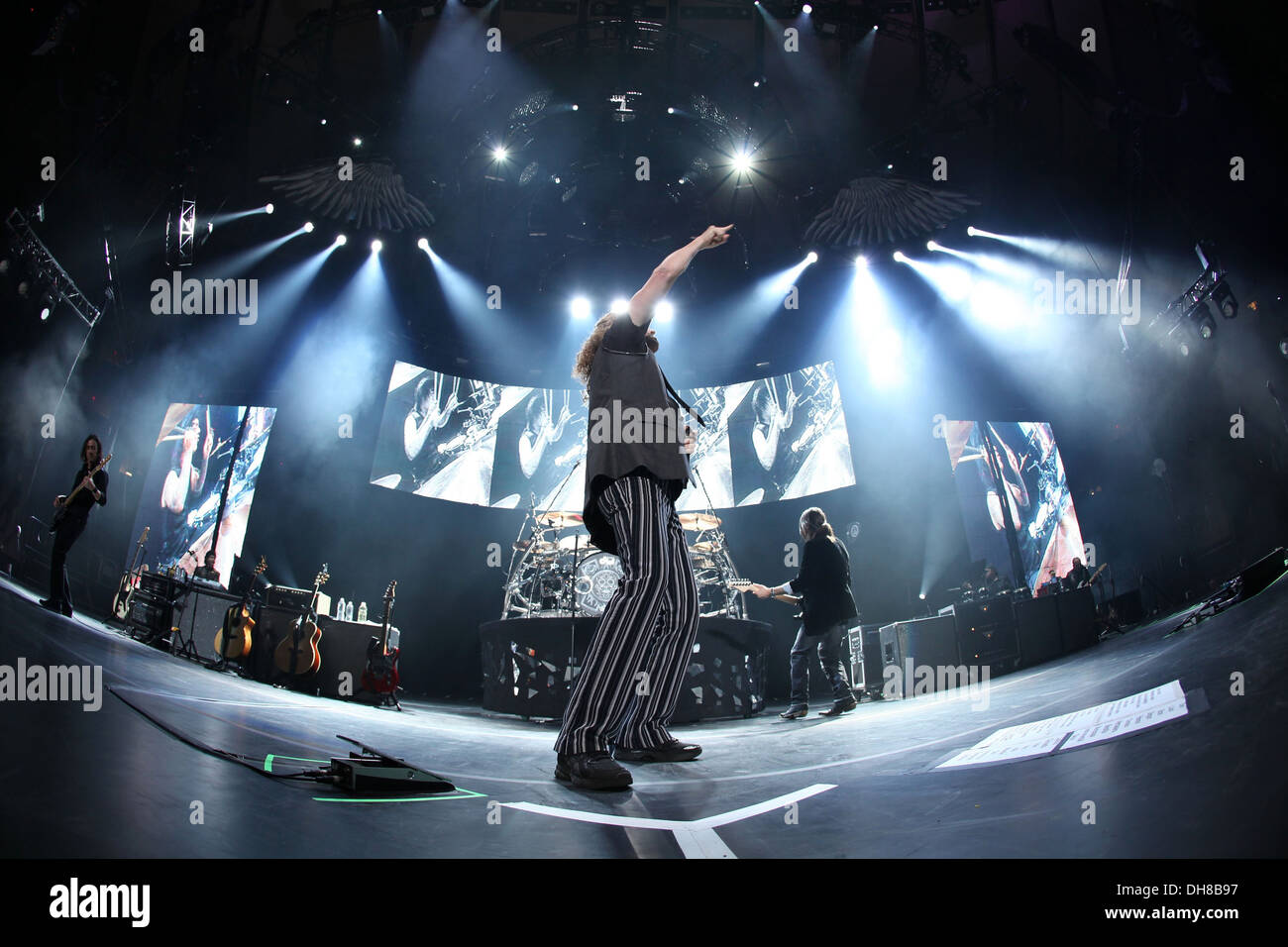 Mana en live au Madison Square Garden pendant leur Drama y Luz tour New York City USA - 10.04.12 Banque D'Images