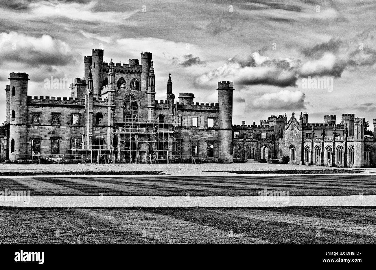 Lowther Castle, Lowther, Penrith, Cumbria, Royaume-Uni Banque D'Images