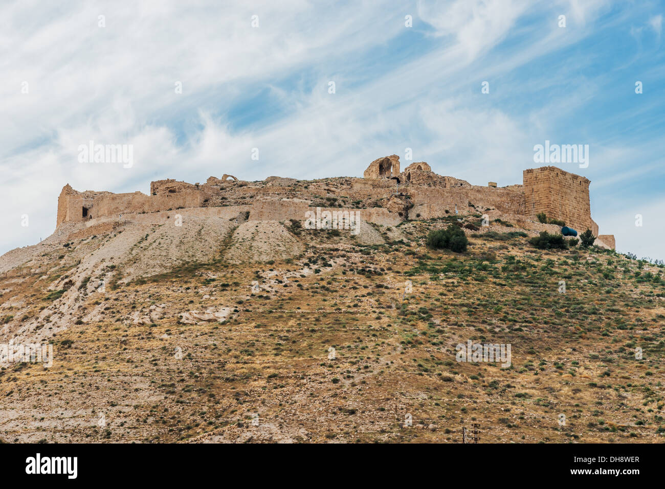 Shobak forteresse château croisé du moyen orient Jordanie Photo Stock -  Alamy