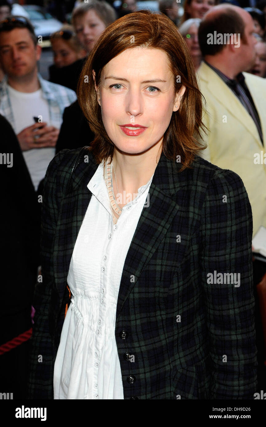 Gina McKee 'le discours du roi' press nuit lieu au Wyndham's Theatre - Arrivées London Angleterre - 27.03.12 Banque D'Images