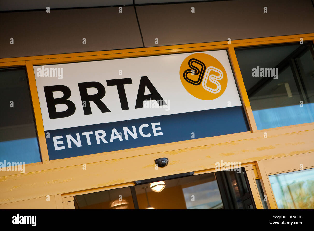 Centre intermodal gare BRTA est représenté dans la ville Banque D'Images