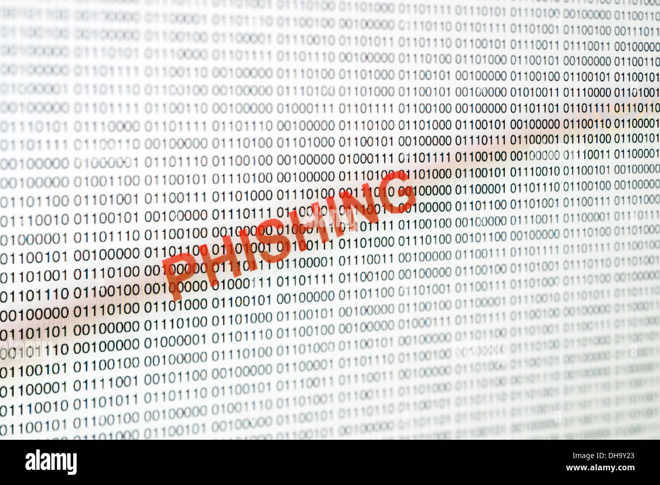 Phishing Banque D'Images