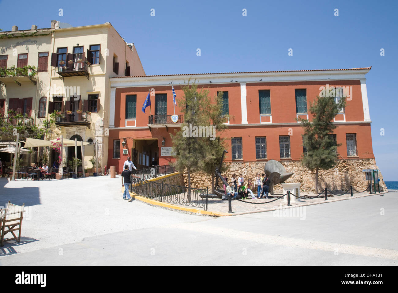 Le Musée Maritime de Crète, La Canée, Crète, Grèce. Banque D'Images