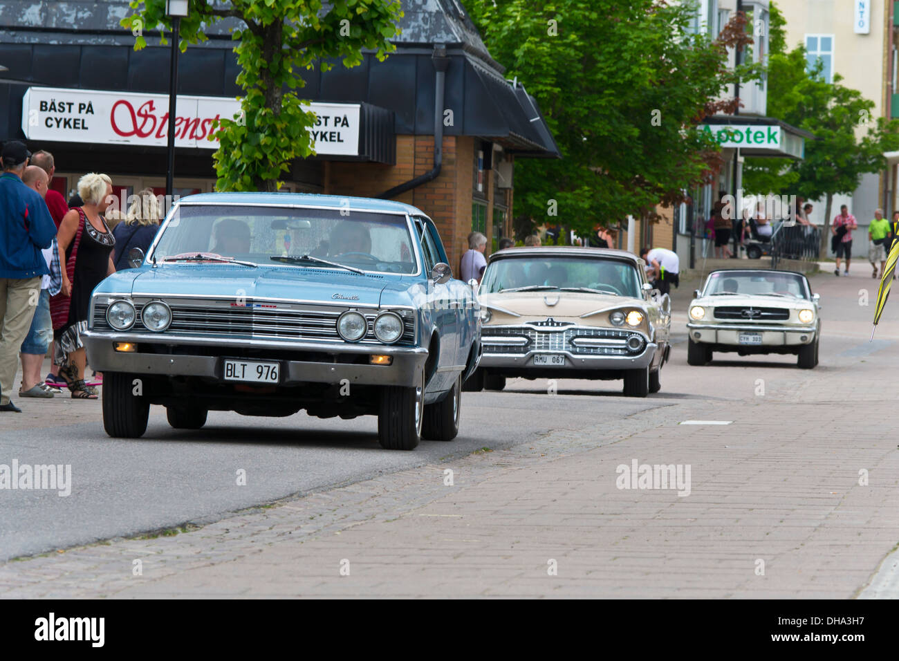 Voitures anciennes Banque D'Images