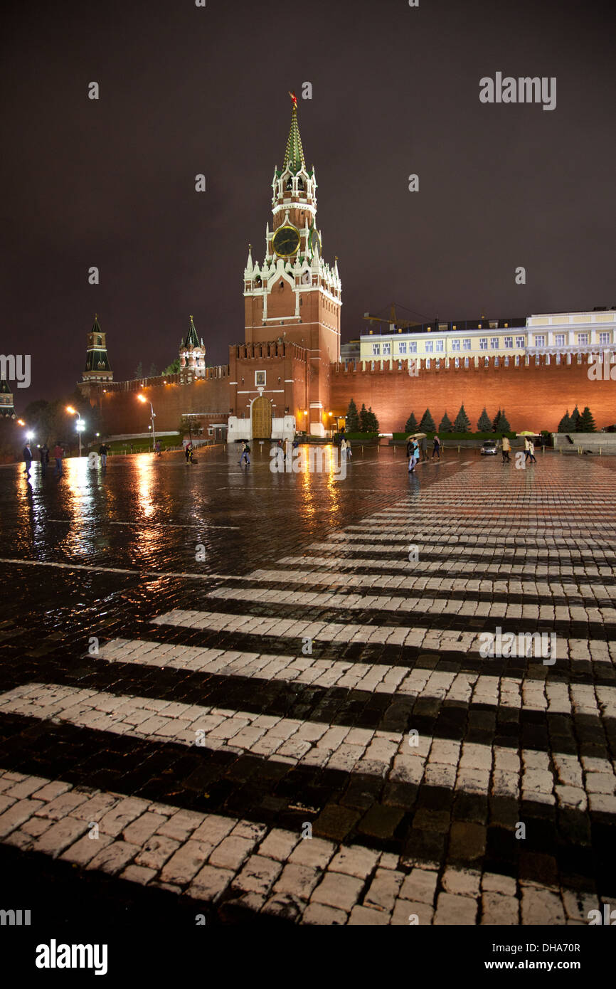 Concordance sur la Place Rouge à Moscou Banque D'Images