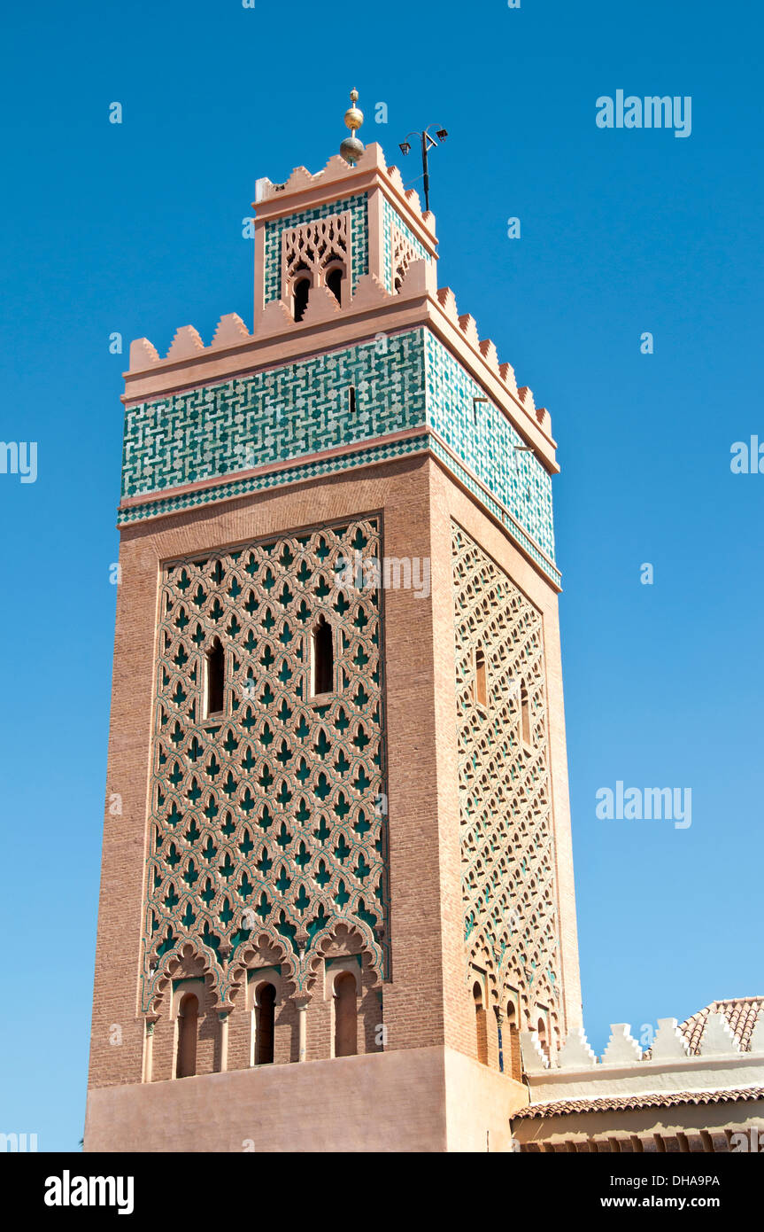 Mosquée de la Kasbah Marrakech Maroc Islam Muslim Banque D'Images