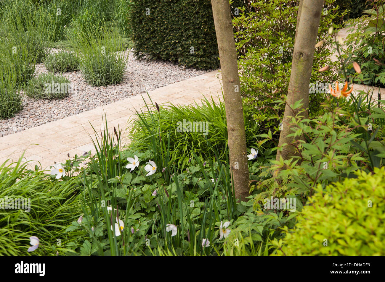 Chelsea Flower Show 2013, Laurent Perrier, jardin Designer Ulf Nordfjell. Gold award Banque D'Images