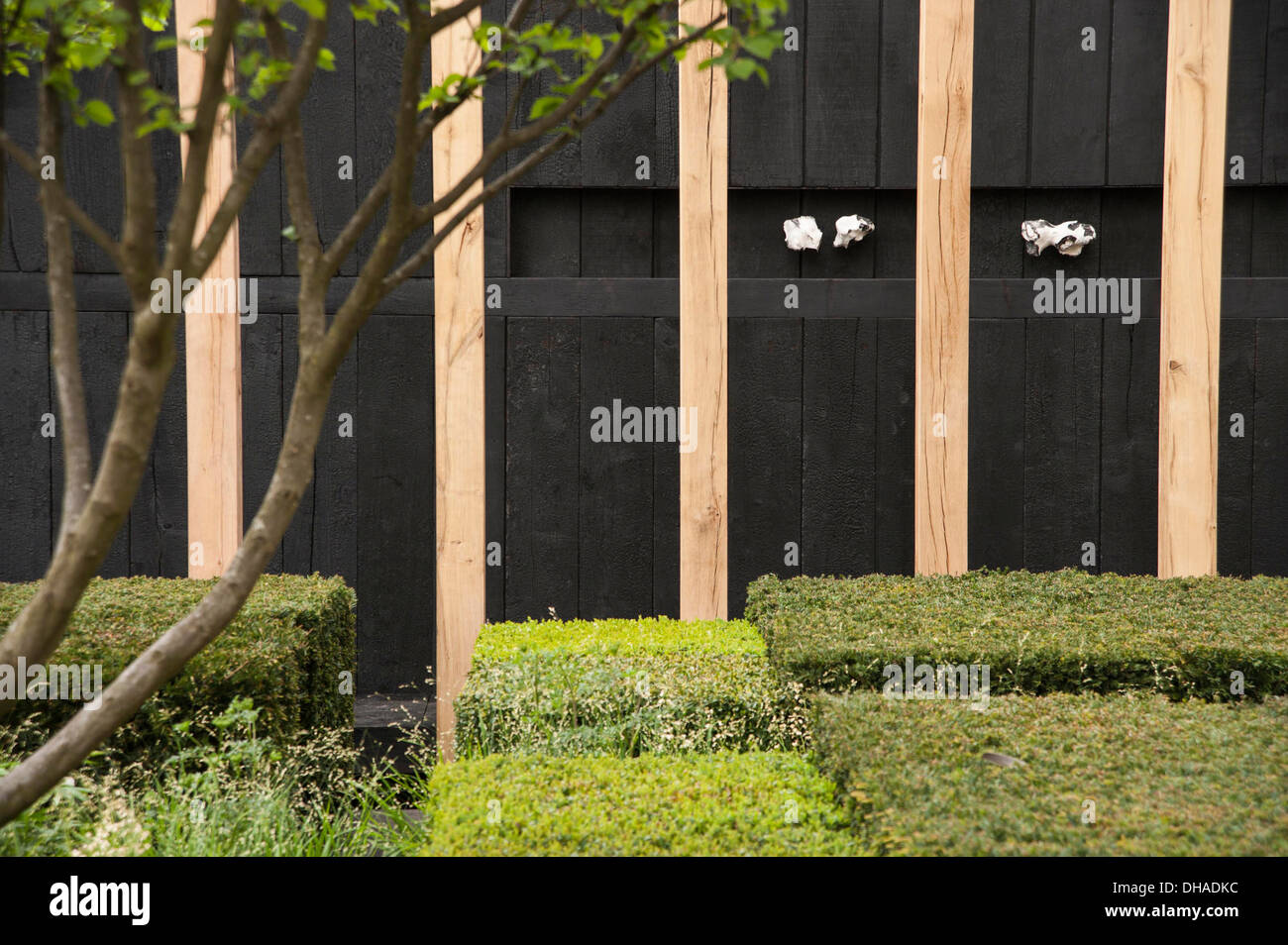 Chelsea Flower Show 2013, Daily Telegraph, jardin designer Christopher Bradley trou. Médaille d'or. Banque D'Images