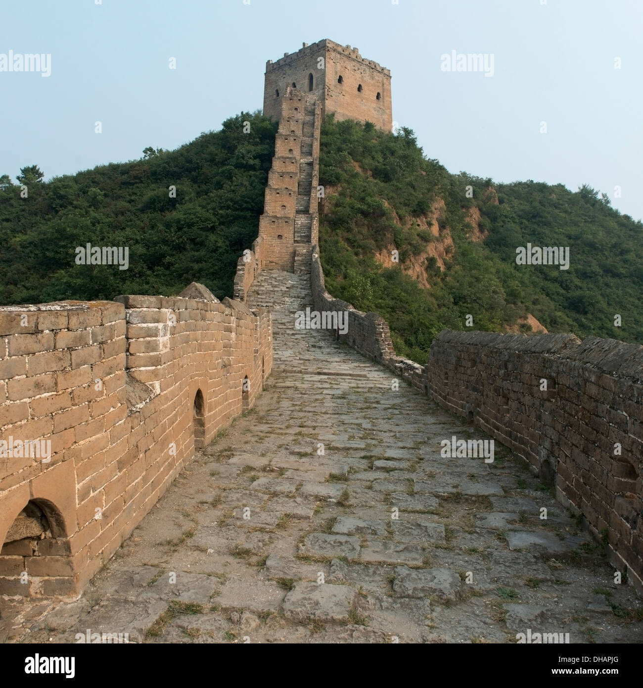La Grande Muraille de Chine, Beijing, Chine Banque D'Images