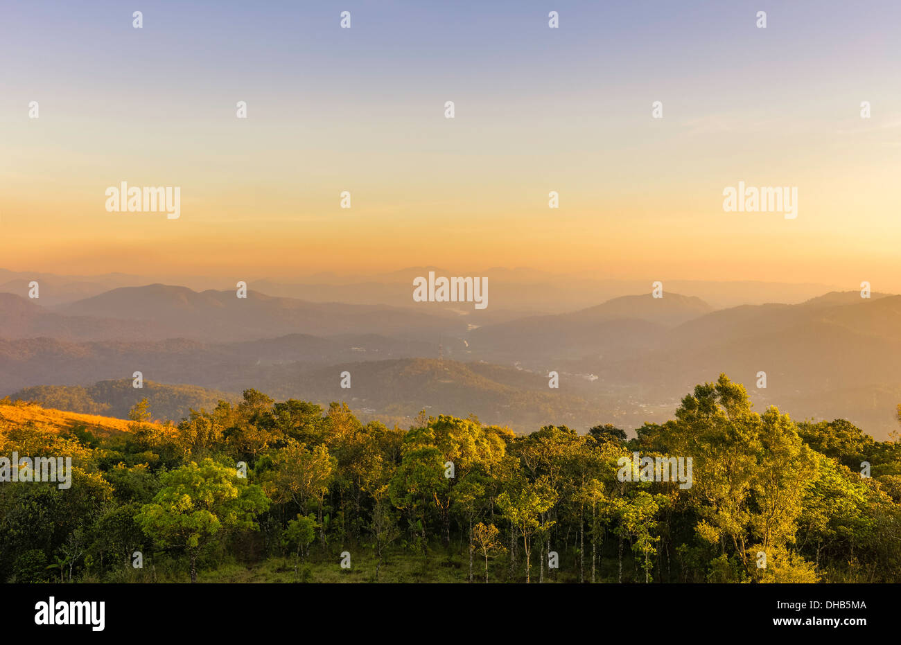 Montagnes de cardamome Banque de photographies et d'images à haute  résolution - Alamy