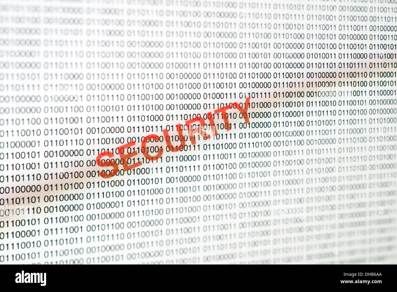 La sécurité informatique Banque D'Images