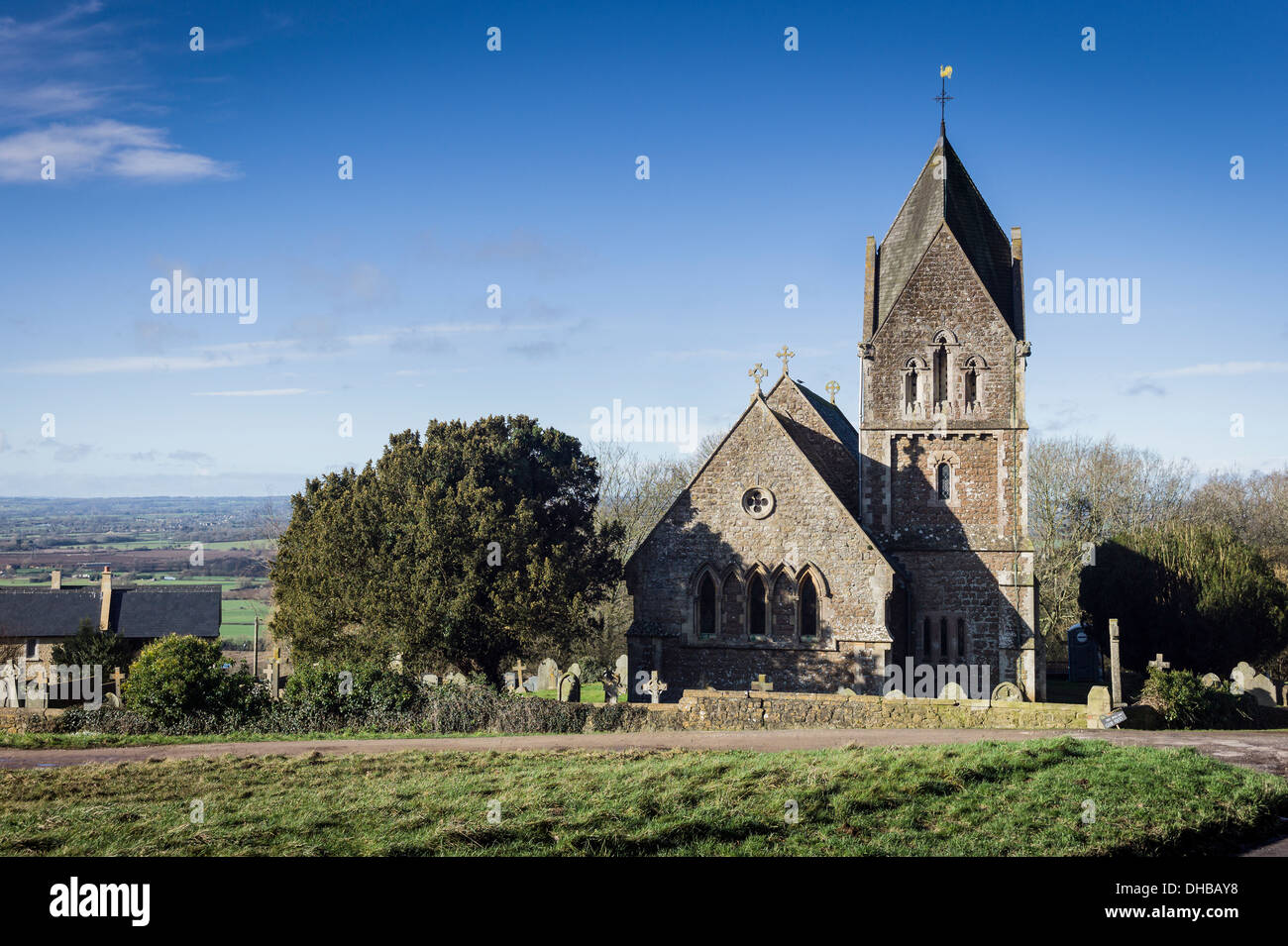 English église romane Saint Anne sur la colline sous gaine Garbsen England UK UE Banque D'Images