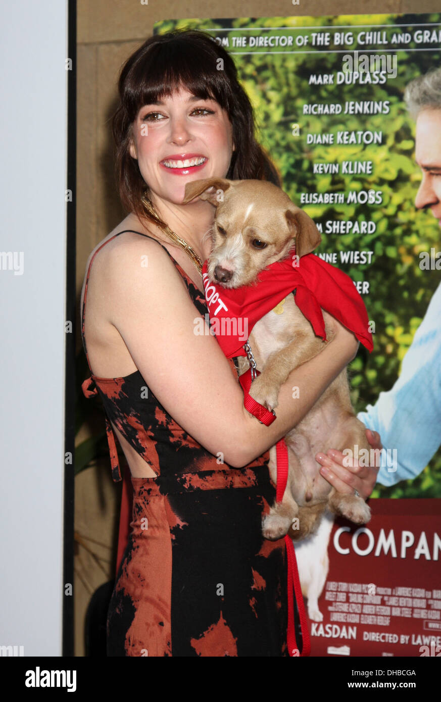 Lindsay Sloane Première mondiale de Sony Pictures Classics' 'Darling Companion' à l'Egyptian Theatre Hollywood Californie - 17.04.12 Banque D'Images