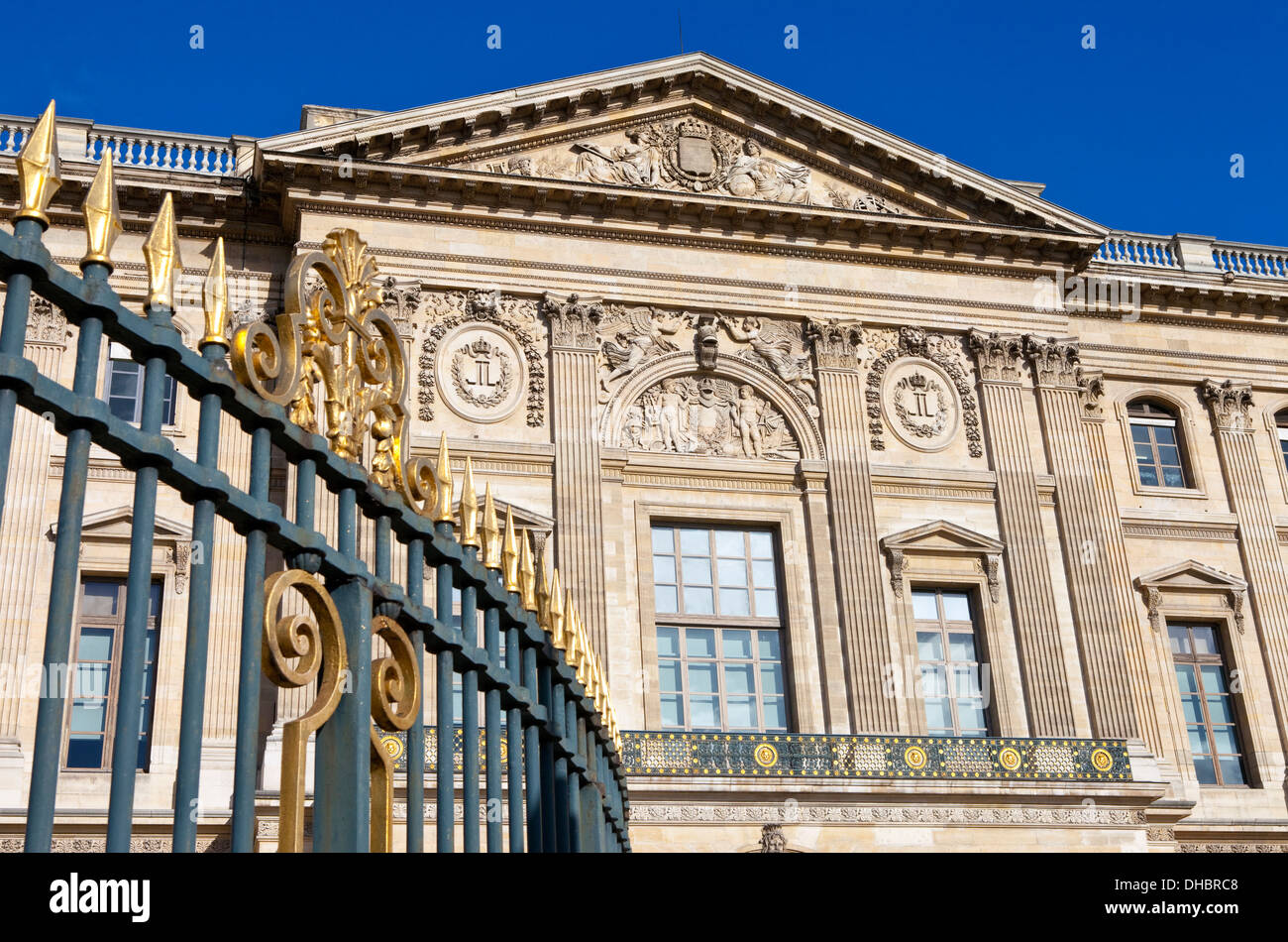 La Galerie d'Apollon à Paris, France Banque D'Images