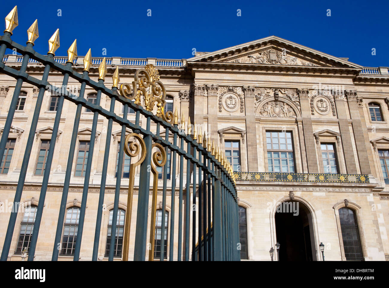 La Galerie d'Apollon à Paris. Banque D'Images