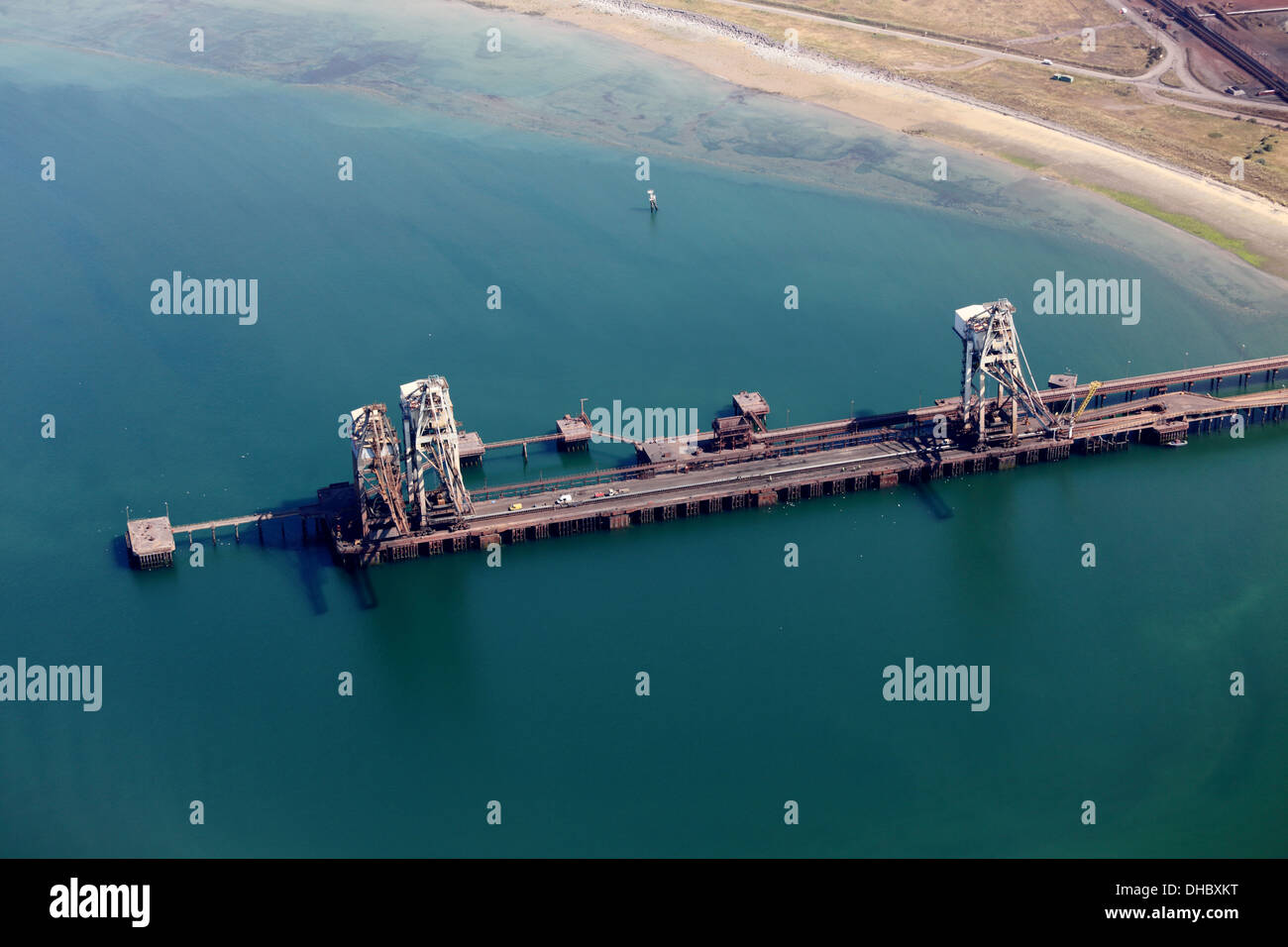 Tata Steel Works, Port Talbot Banque D'Images