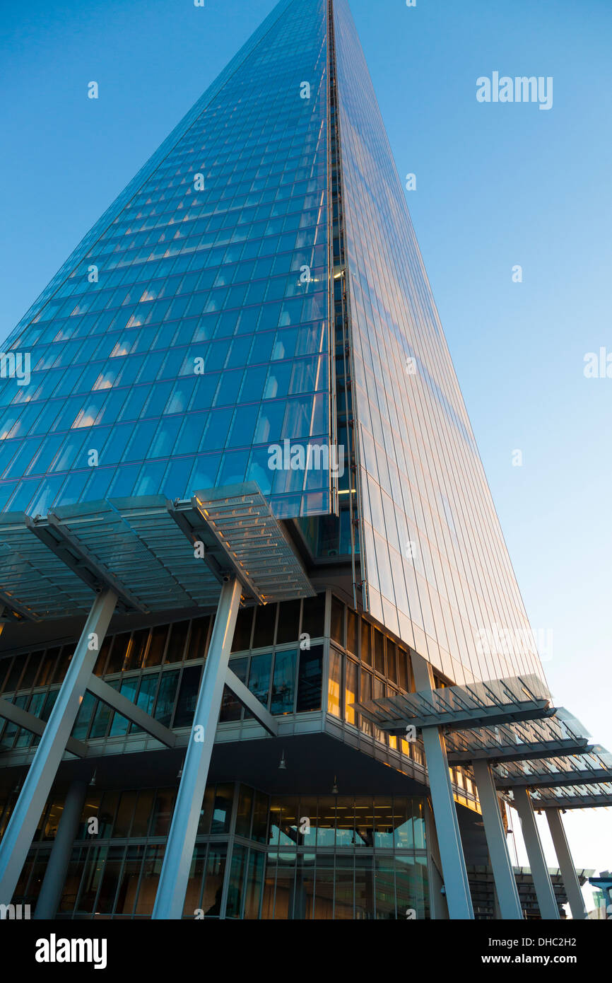 Le Shard London Bridge, 32 Street, Southwark, London, UK. Banque D'Images