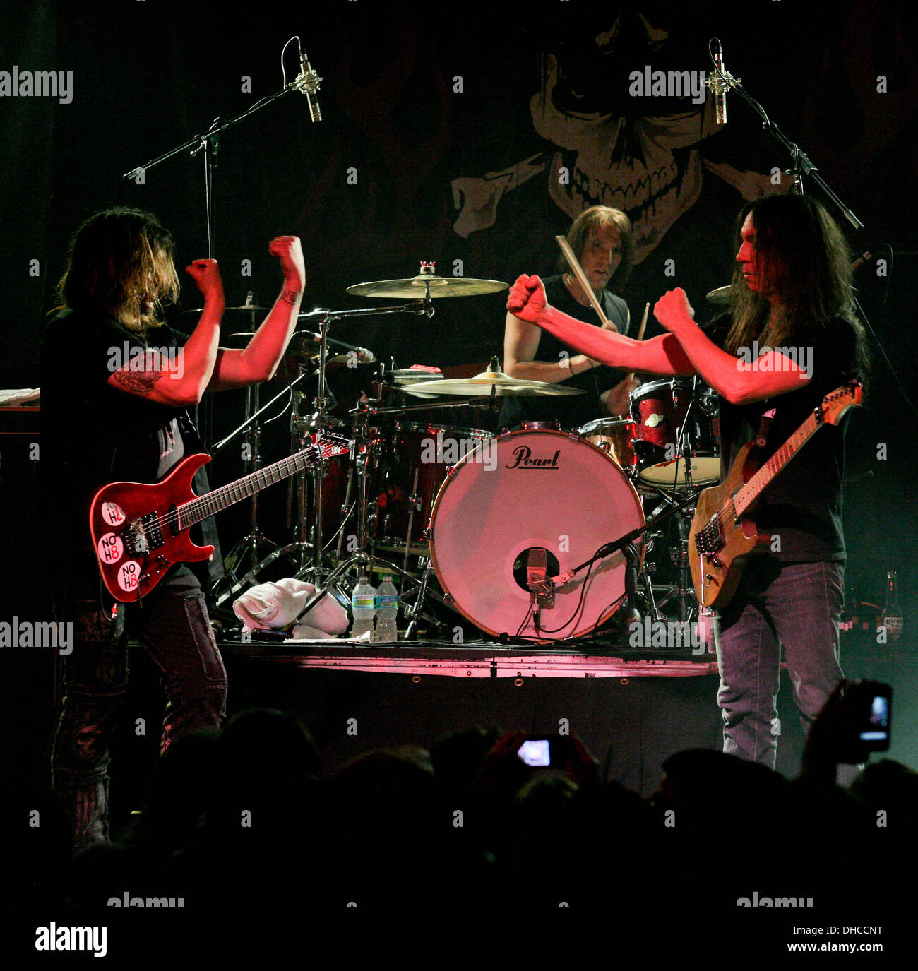 Skid Row performing Live Live Révolution Lauderdale, Floride - 20.04.12 Banque D'Images