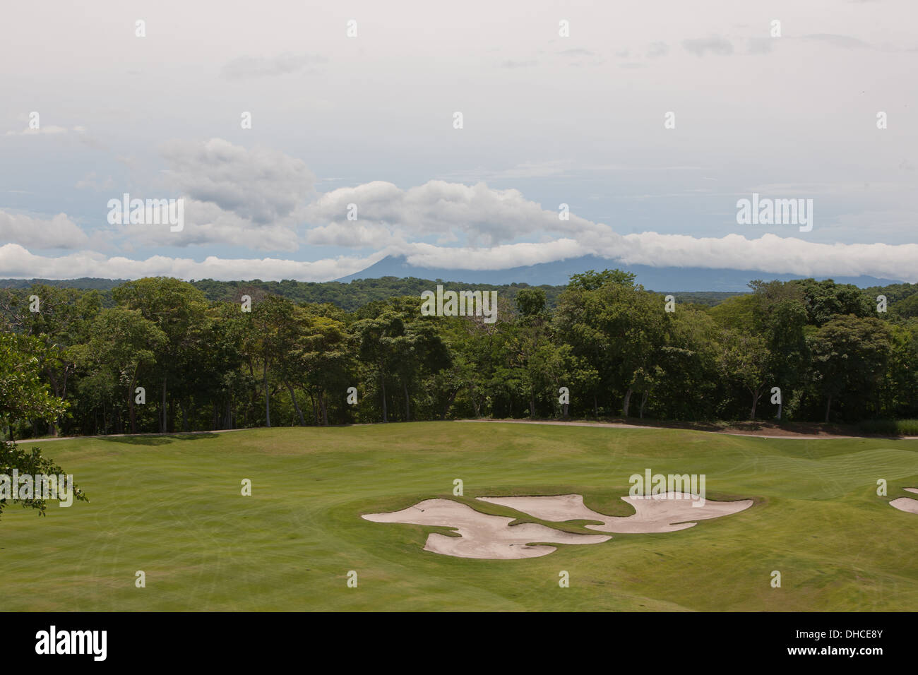 Arnold Palmer Signature Golf Course at Four Seasons Costa Rica au Peninsula Papagayo. Banque D'Images