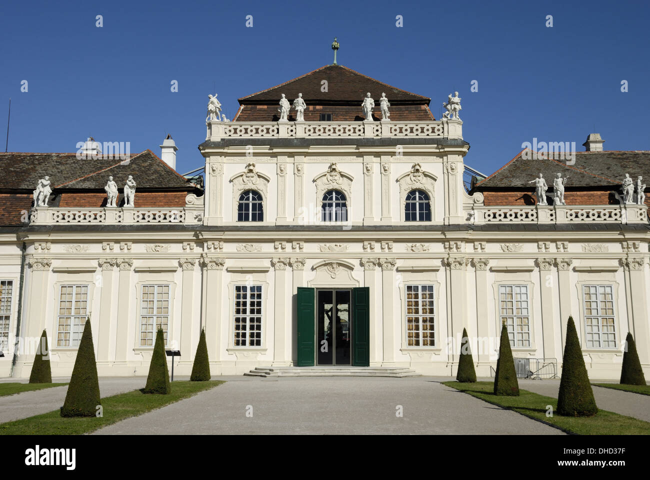 Belvédère inférieur à Vienne Banque D'Images