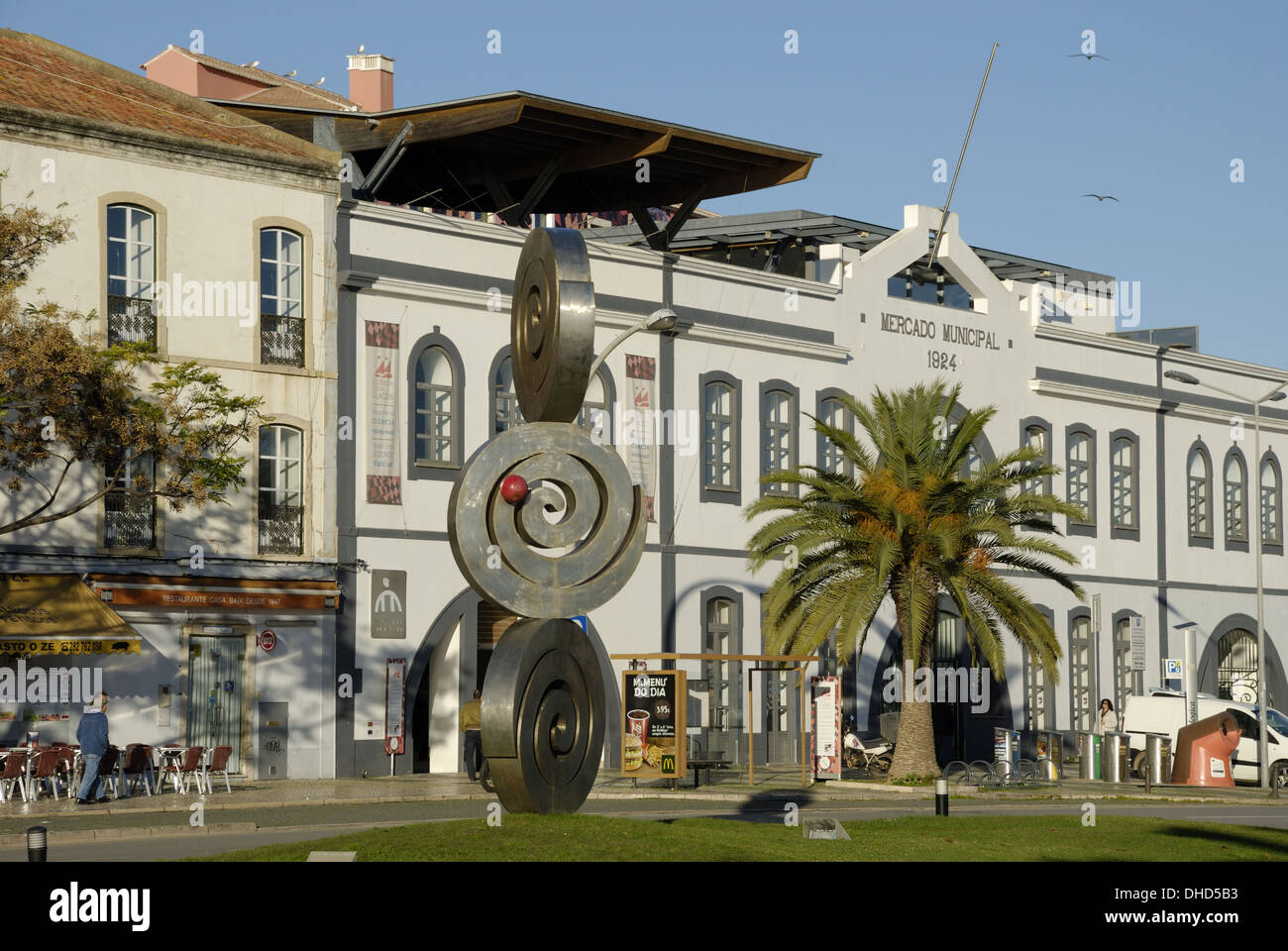 Marché Municipal à Lagos Banque D'Images