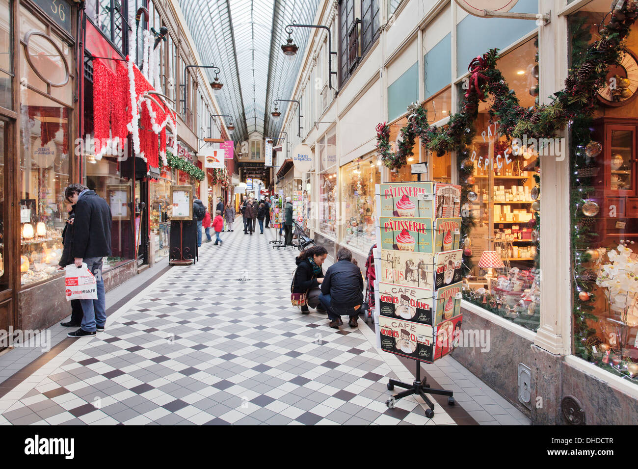 Passage Jouffroy, Paris, Ile de France, France, Europe Banque D'Images