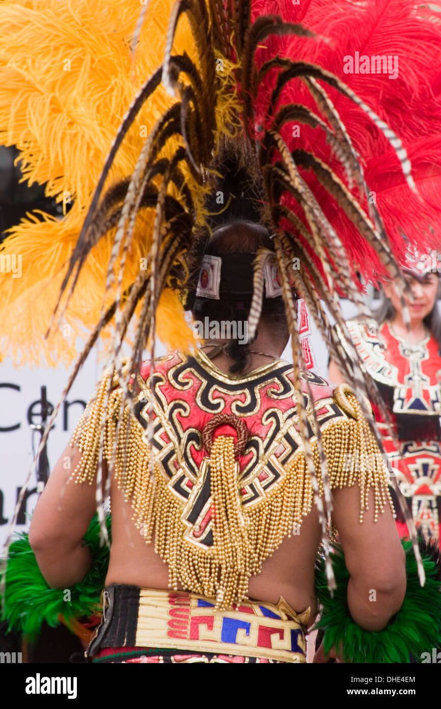 Ehecatl aztec dancers Banque de photographies et d’images à haute