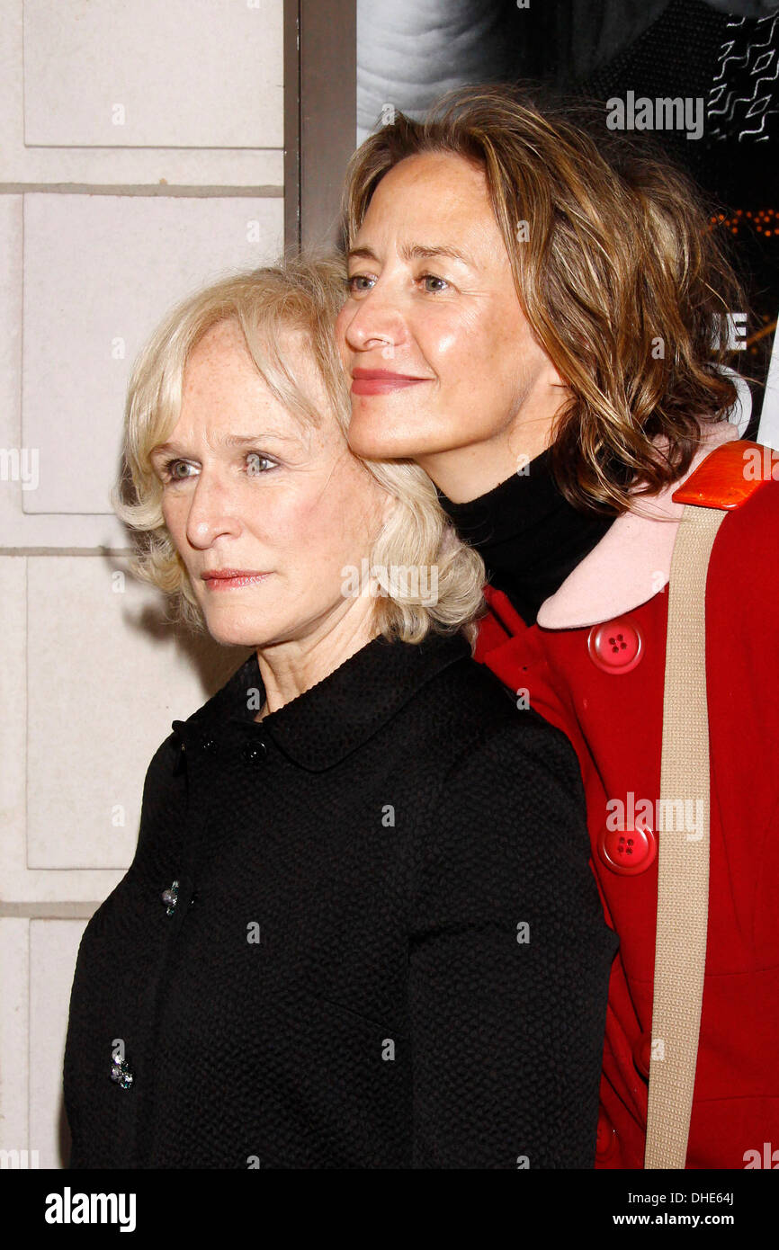 Glenn Close et Janet McTeer soirée d'ouverture de la production de 'MTC Le chroniqueur' à la Friedman Theatre - Arrivées. Nouveau Banque D'Images