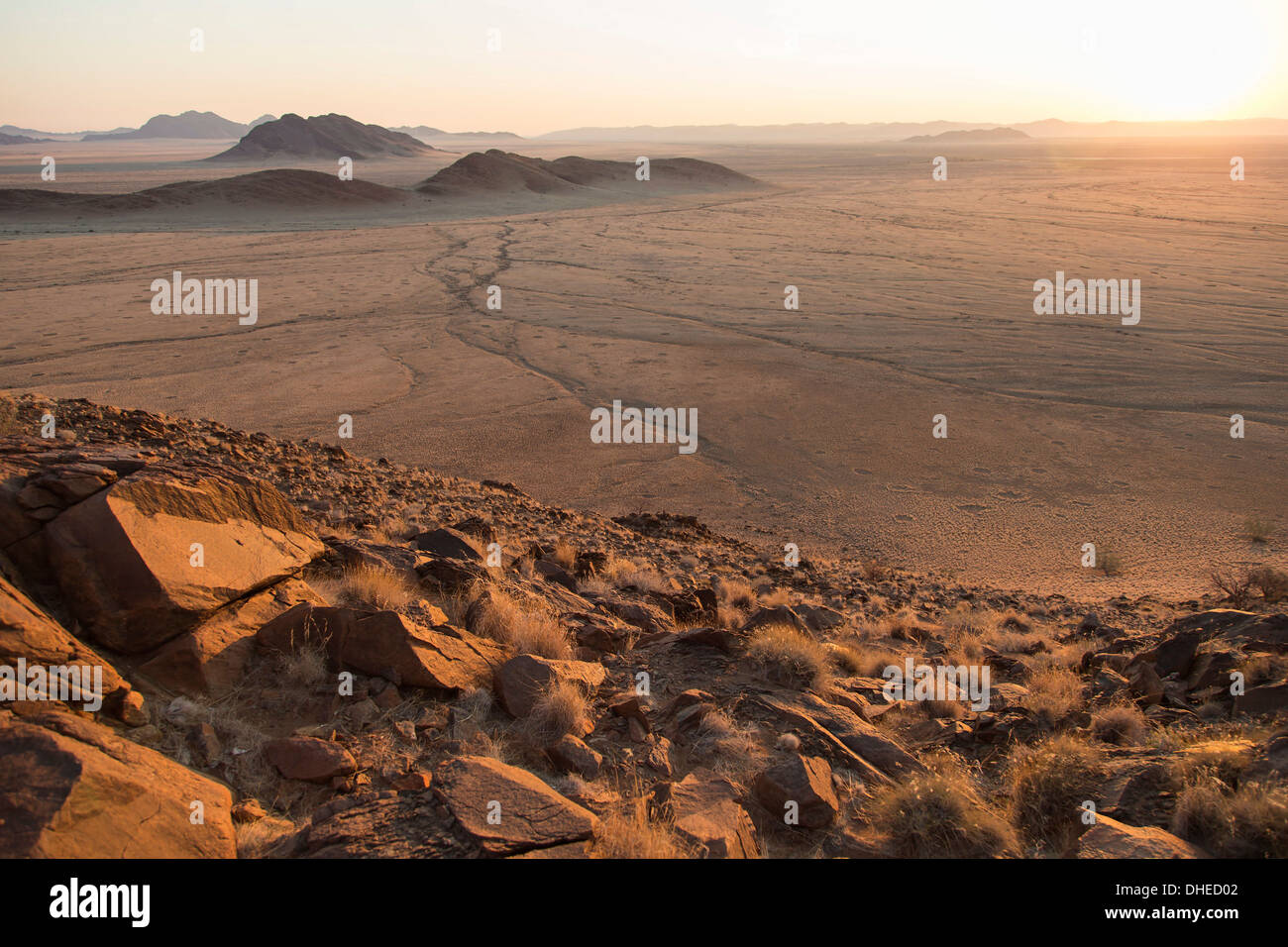 Namib Naukluft paysage, la Namibie, l'Afrique Banque D'Images