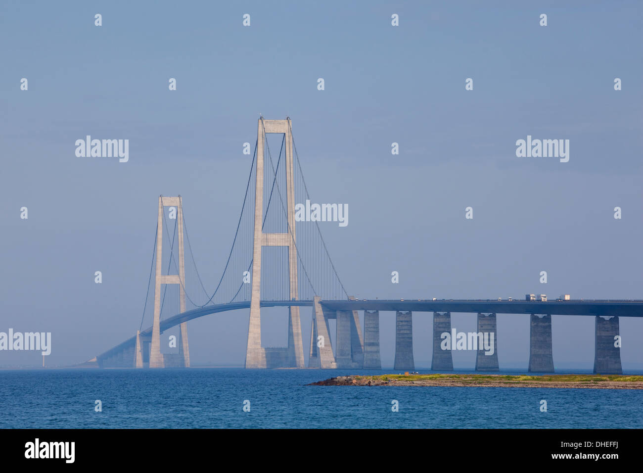 Nyborg-Korsor Bridge, Korsor, Danemark du Sud, Danemark, Scandinavie, Europe Banque D'Images