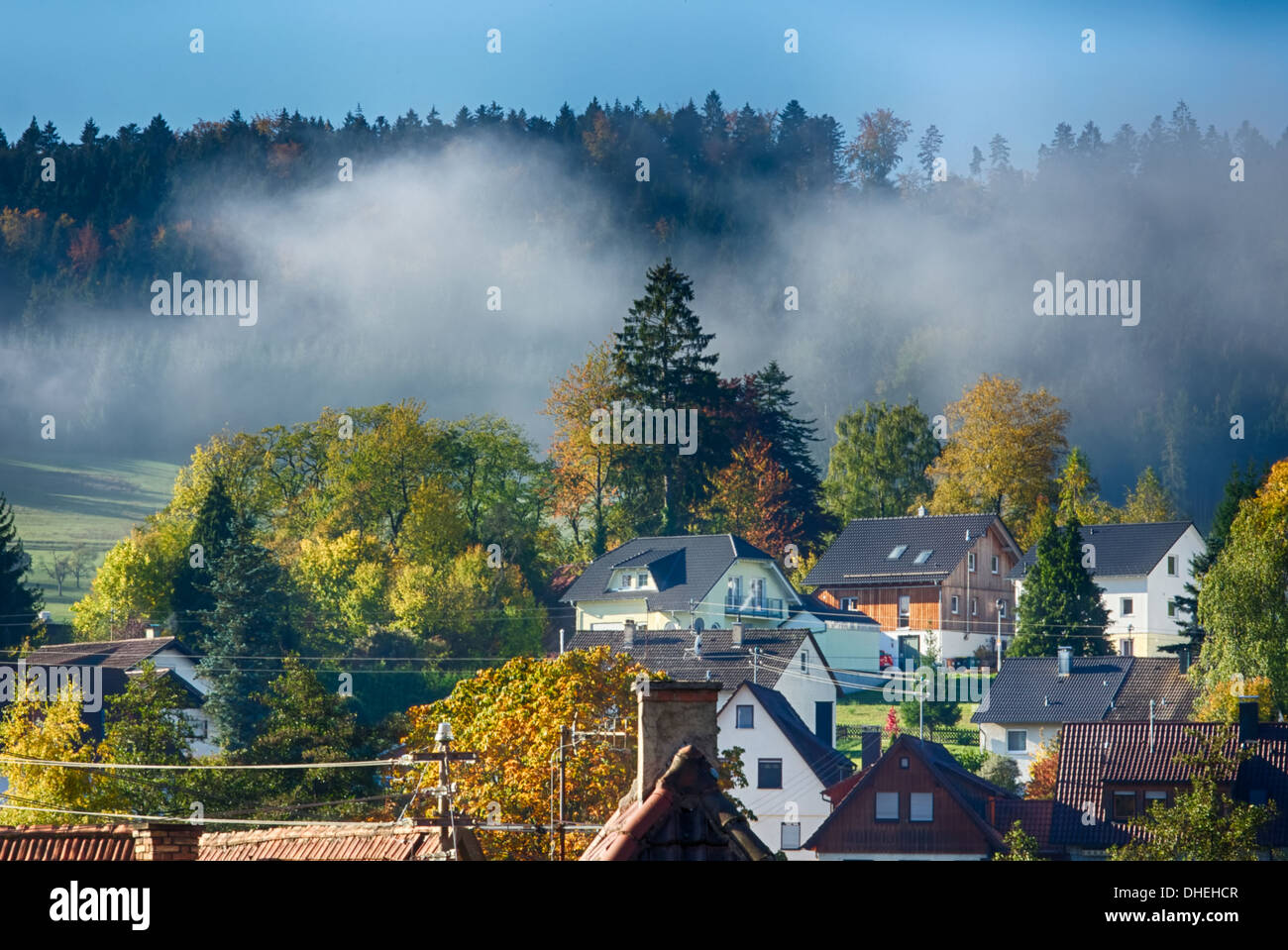 La journée ensoleillée d'automne Banque D'Images