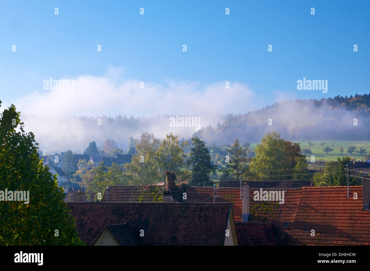 La journée ensoleillée d'automne Banque D'Images