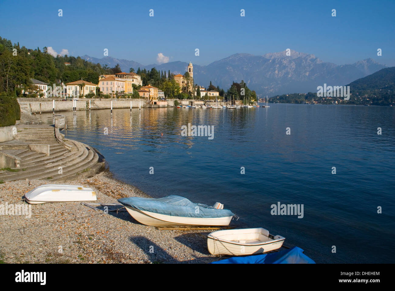 Tremezzo, Lac de Côme, Lombardie, lacs italiens, Italie, Europe Banque D'Images