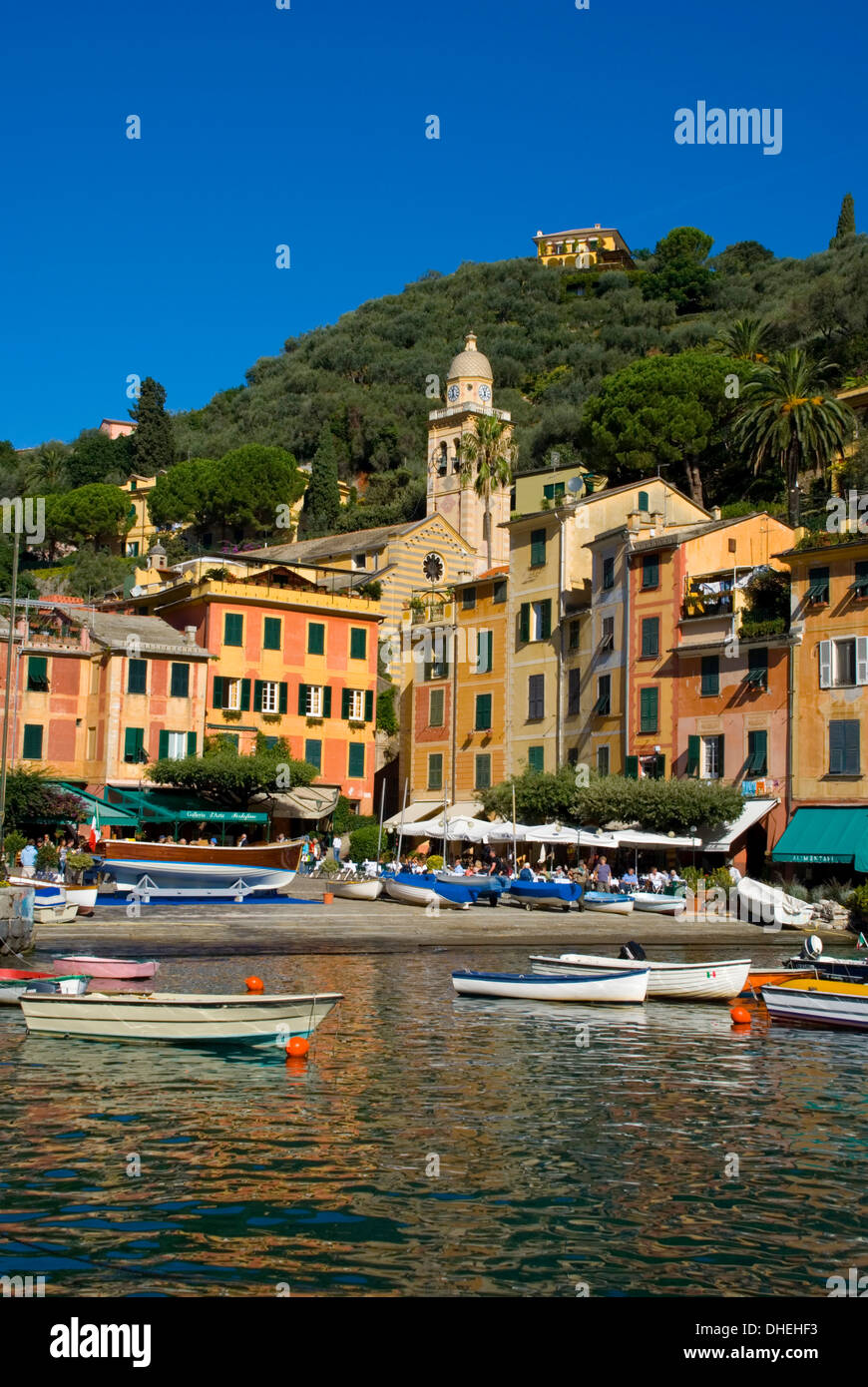 Portofino, Riviera di Levante, Ligurie, Italie, Europe Banque D'Images