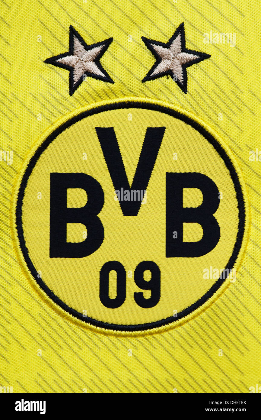 Badge Club Borussia Dortmund Banque D'Images