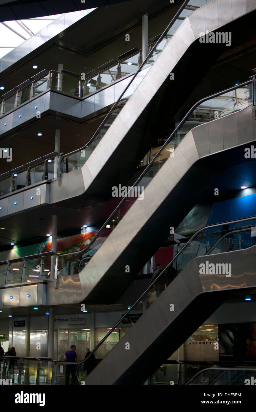 Millennium Point intérieur, Birmingham, UK Banque D'Images