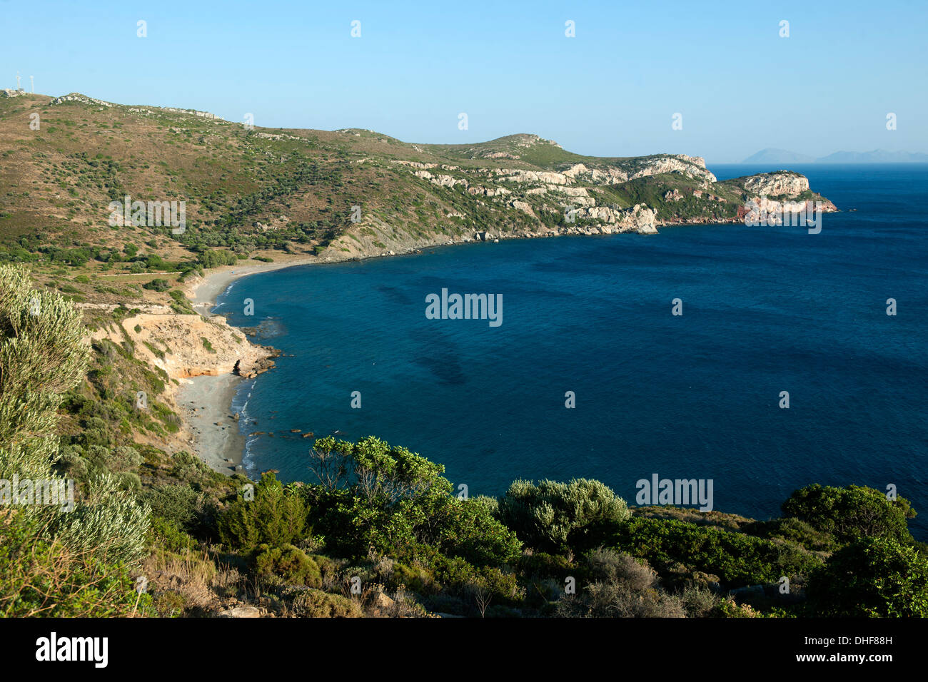 Asien Turkei Provinz Mugla Resadiye Halbinsel Datca Halbinsel Bucht Im Sudwesten Der Halbinsel Photo Stock Alamy